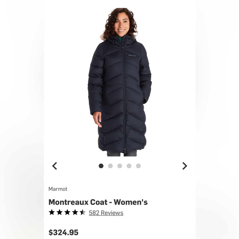 Marmot Monteraux down coat